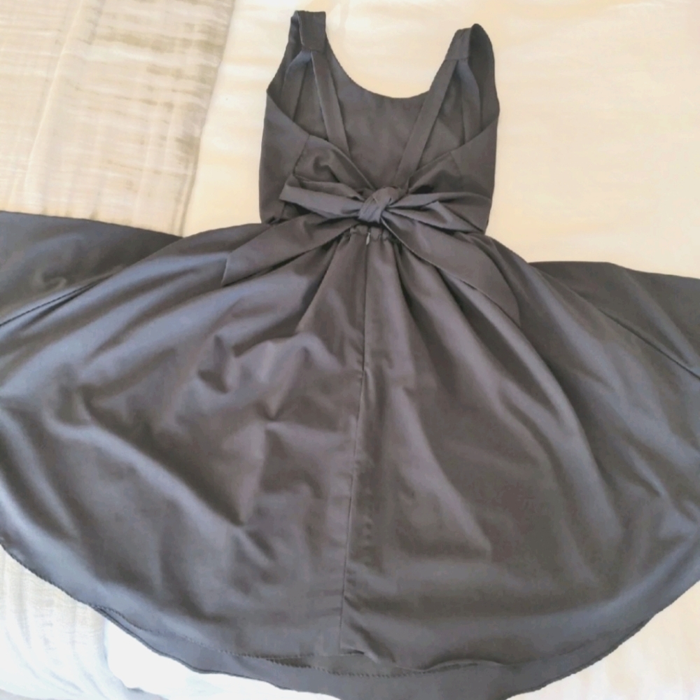 Grey flirty sundress